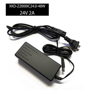 【６個セット】ACアダプター 24V/2A AC100V～240V XKD-Z2000IC24.0-48W