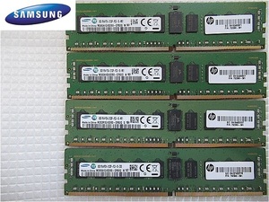 入庫【今週のサーバー向けメモリ(保証付き)】SAMSUNG 2R*8 PC4-2133P-RE0-10-DC0 8GB×4枚　計32GB