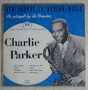 超レア! US SAVOY MG-9001 オリジナル Be Bop by Charlie Parker DGレーベル/Flat Edge