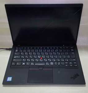 【訳あり】 Lenovo ThinkPad X1 Carbon 20KG i5-8250U 第8世代 ①●
