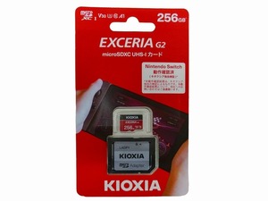 【未使用】 キオクシア KIOXIA microSDカード KMU-B256GR