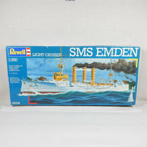 (18521)【同梱不可】SMS EMDEN (ドイツ軽巡洋艦 エムデン) Revell(レベル) 1:350 05039 内袋未開封 未組立て 