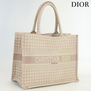 中古 クリスチャンディオール トートバッグ レディース ブランド Christian Dior ミディアム ジャガード M1296 ZRIW M912 ピンク