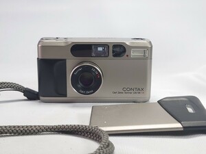 CONTAX T2 コンパクトカメラ データバック ノーマルバック セット コンタックス 動作OKです