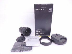 NIKON/ニコン S-Line FXフォーマット 広角ズームレンズ NIKKOR Z 14-24mm f2.8 S Zマウント フード・元箱付 ◆ 6DF4F-1