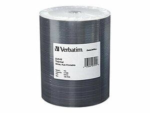 VERBATIM 97015 DVD-R 4.7ギガバイト16X W TP EVR HUB 100PK(中古品)　(shin
