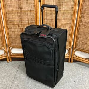 ◆【売り切り】TUMI トゥミ キャリーケース スーツケース キャリーバッグ 2268D3 ガーメントケース付属 バリスティックナイロン ブラック 