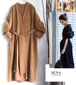 美品/IENA/イエナ/ロングデザインベルトワンピース/￥22,000＋tax