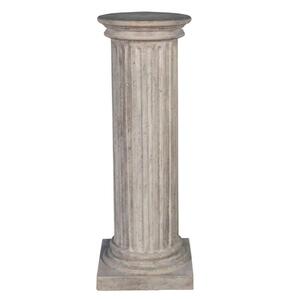 古代ギリシャドーリア式建築柱　121cm古典的台座コラム花台クラシック洋風オブジェ彫刻花瓶ディスプレイインテリア置物家具飾り装飾品