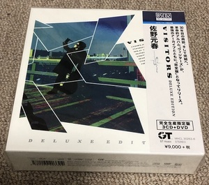 状態良 佐野元春　完全生産限定盤 3枚組Blu-spec CD + DVD「VISITORS DELUXE EDITION」 ヴィジターズ デラックス エディション