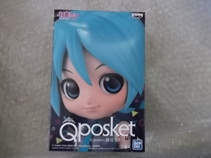 未開封新品 初音ミク フィギュア Qposket キューポスケット 現状渡し品