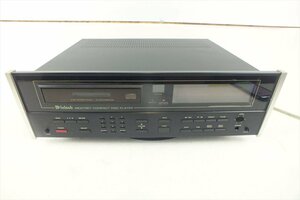 ☆ McIntosh マッキントッシュ MC7007 CDプレーヤー 現状品 中古 240407M4032