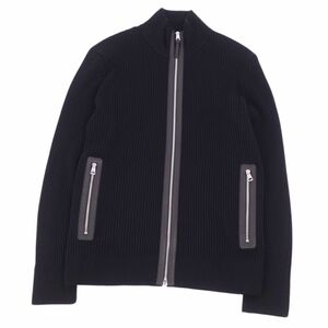 極美品 モンクレール MONCLER ニット 2022年 ブルゾン CARDIGAN TRICOT カーディガン ドライバーズニット メンズ XXL cf04oo-rm10f09696