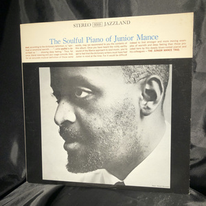 The Soulful Piano Of Junior Mance LP JAZZLAND・VICTOR