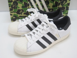 adidas×A BATHING APE アディダス/アベイシングエイプ GZ8980 21SS SUPERSTAR 80S BAPE スニーカー