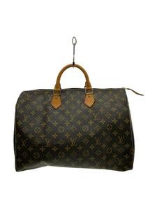 LOUIS VUITTON◆1)スピーディ40_モノグラム・キャンバス_BRW/PVC/BRW