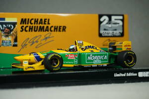 1/43 タバコデカール加工 シューマッハ ポルトガル 優勝 MINICHAMPS BENETTON B193B FORD #5 Schumacher 1993 ベネトン フォード B193