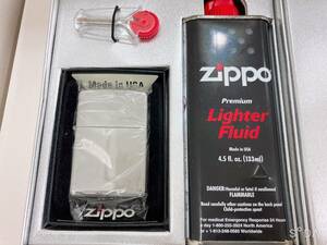 ◆【未使用】 ZIPPO ジッポー オイルライター ジッポー ギフトセットイニシャル有り　GAS LIGTER ガスライター 喫煙具