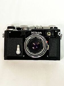 Nikon ニコン　NIPPON KOGAKU S3 オリジナルブラック　シリアル6321489 W-NIKKOR 1:1.8 f=3.5cm カメラ　レンズ付き