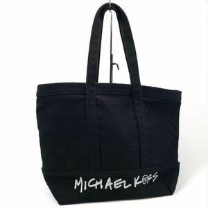 MICHAEL KORS マイケルコース トートバッグ キャンバス ブラック 