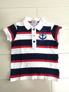 ミキハウスのポロシャツ　90☆幼児半袖Tシャツフォーマル