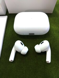 Apple アップル AirPods Pro 第2世代 MTJV3J/A A3047 A3048 A2968 イヤホン ワイヤレス 通電確認済み 動作未確認 