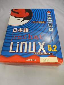 J180#中古日本語　redhat linux 5.2 オペレーティングシステム pc/at