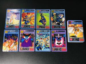 ドラゴンクエスト カードダス 全44種類 フルコンプ 隠しキラカード 未剥がし品 1994年製 鳥山明 Dragon Quest carddass complete set ①