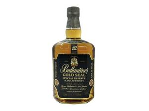 【未開栓】Ballantine/バランタイン 12年 GOLD SEAL ゴールドシール 1000ml 1L 43% 古酒 スコッチ ウイスキー 洋酒 (47720OT1)