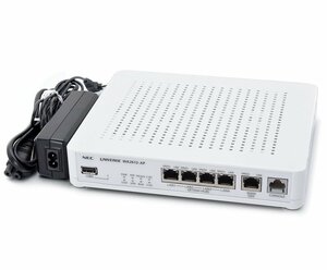 ◇NEC WA2612-AP-ML01 2系統5ポート1000BASE-T有線LANポート搭載ワイヤレスVPNルーター 802.11ac対応 内蔵アンテナモデル Ver.7.5.11
