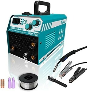 ■送料無料■TTAMPLAR 溶接機 半自動 100V ノンガス MIG/MMA/リフトTIG インバーター mig140 コンパクト 軽量