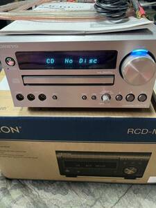 中古　ONKYO CDレシーバー CR-D1LTD オンキョー RECEIVER ジャンク　激安スタート　取説リモコン有