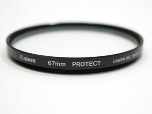 【 中古 】Canon 67mm PROTECT 保護フィルター キヤノン [管SP918]