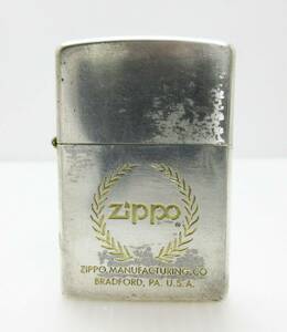 KM-4262《ZIPPO/ジッポ》MANUFACTURING CO BRADFORD PA USA★K IX 刻印★着火確認OK★タバコ 煙草用品 喫煙具 オイルライター★