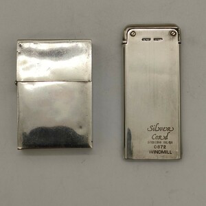 銀製　ライター 喫煙具 STERLING　SILVER　２点　刻印有り　