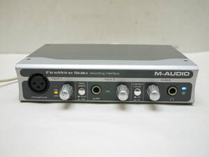 ■ M-AUDIO FireWire Solo オーディオインターフェース 動作未確認