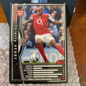 ◆WCCF 2004-2005 ティエリ・アンリ Thierry HENRY Arsenal France◆