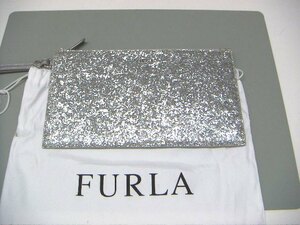 【送料込】”FURLA（フルラ）”クラッチバッグ