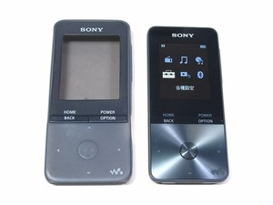 SONY ソニー ウォークマン NW-S315 ブラック　16GB　シリコンケース付き