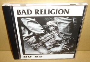 即決 Bad Religion 80-85 輸入盤 中古CD バッド・レリジョン メロディックパンクロック メロコア 1980