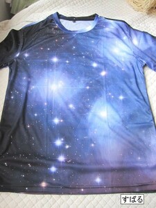 宇宙　すばる　半袖Tシャツ　メンズ　XL