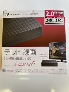 SEAGATE製Expansion外付けハードディスクドライブ・2TB・美品