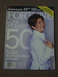 Fortune Magazine October 2003 　ビジネス界の女性 特集 ◆ ジャンク品 ◆