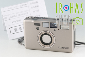 Contax T3D 35mm Point & Shoot Film Camera #50198D3