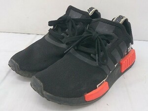 ◇ adidas アディダス ART-FX6794 NMD_R1 スニーカー シューズ サイズ24 ブラック メンズ