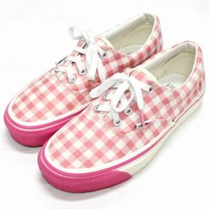 COMME des GARCONS GIRL コム デ ギャルソン ガール 20AW VANS VAULT OG ERA LX - Gingham Check Pink ギンガムチェック 23.5cm