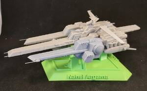1/1700 ネェル・アーガマ 3Dプリント 未組立 宇宙船 宇宙戦艦 Nahel Argama Spacecraft Space Ship Space Battleship SF