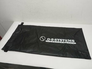 USED O.S.SYSTEMS ウォータープルーフバッグ 38x77cm カラー:ブラック ウォータープルーフバッグ ランク:A ダイビング用品 [3FU-57176]