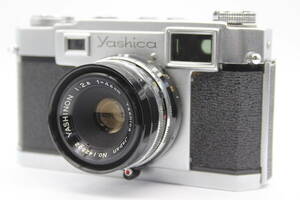 【希少】 ヤシカ Yashica 35-F Yashinon 4.5cm F2.8 レンジファインダー カメラ 9068