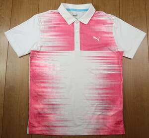 美品★PUMA GOLF プーマ・ゴルフ フレクエンシー 半袖ポロシャツ/Sサイズ